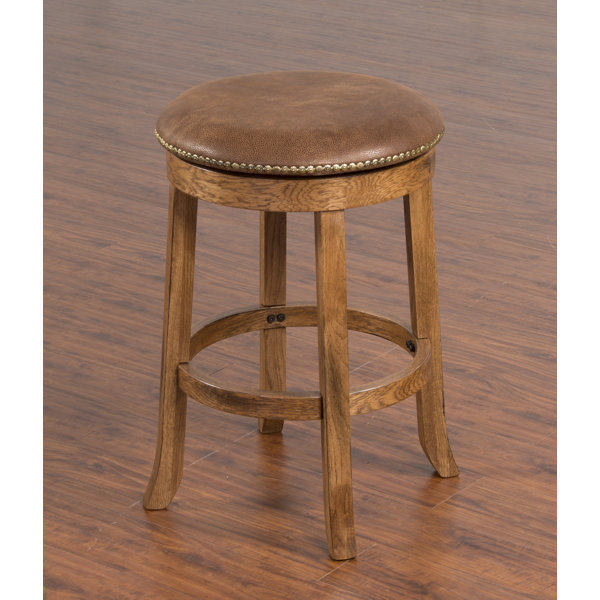 Loon Peak Fresno 24" Swivel Bar Stool & Reviews Wayfair